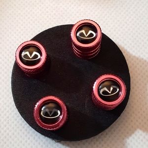 Infinity Performance 4X Tire Valve Cap Stem Cover For Bike, Car, Trucks